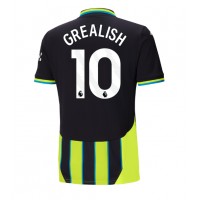 Pánský Fotbalový dres Manchester City Jack Grealish #10 2024-25 Venkovní Krátký Rukáv